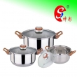 6PCS Casserole Set (Bakelite Handle)