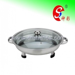 Round Serving Tray with 3 legs